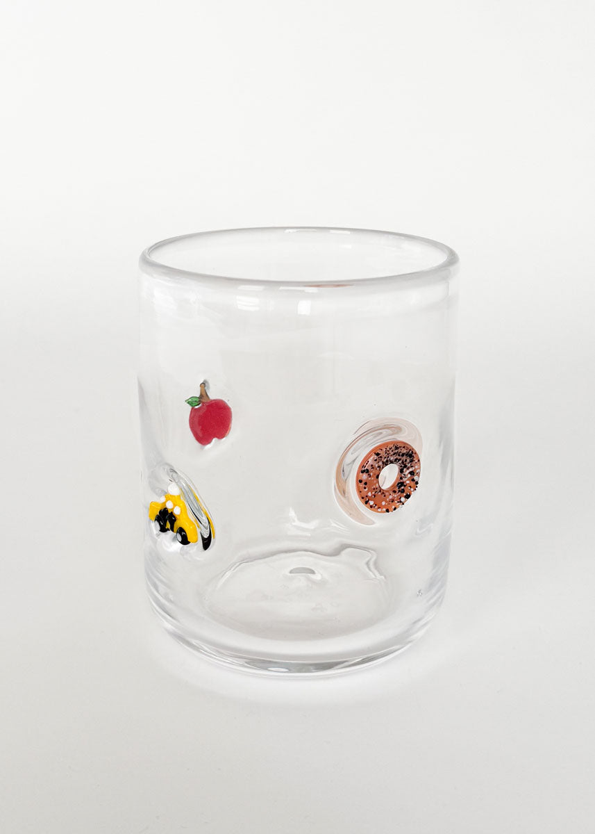 New York Icons Juice Glass