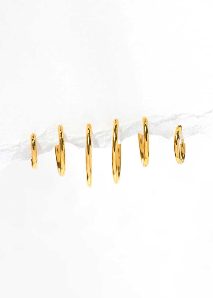 Endless Hoops Set - Gold