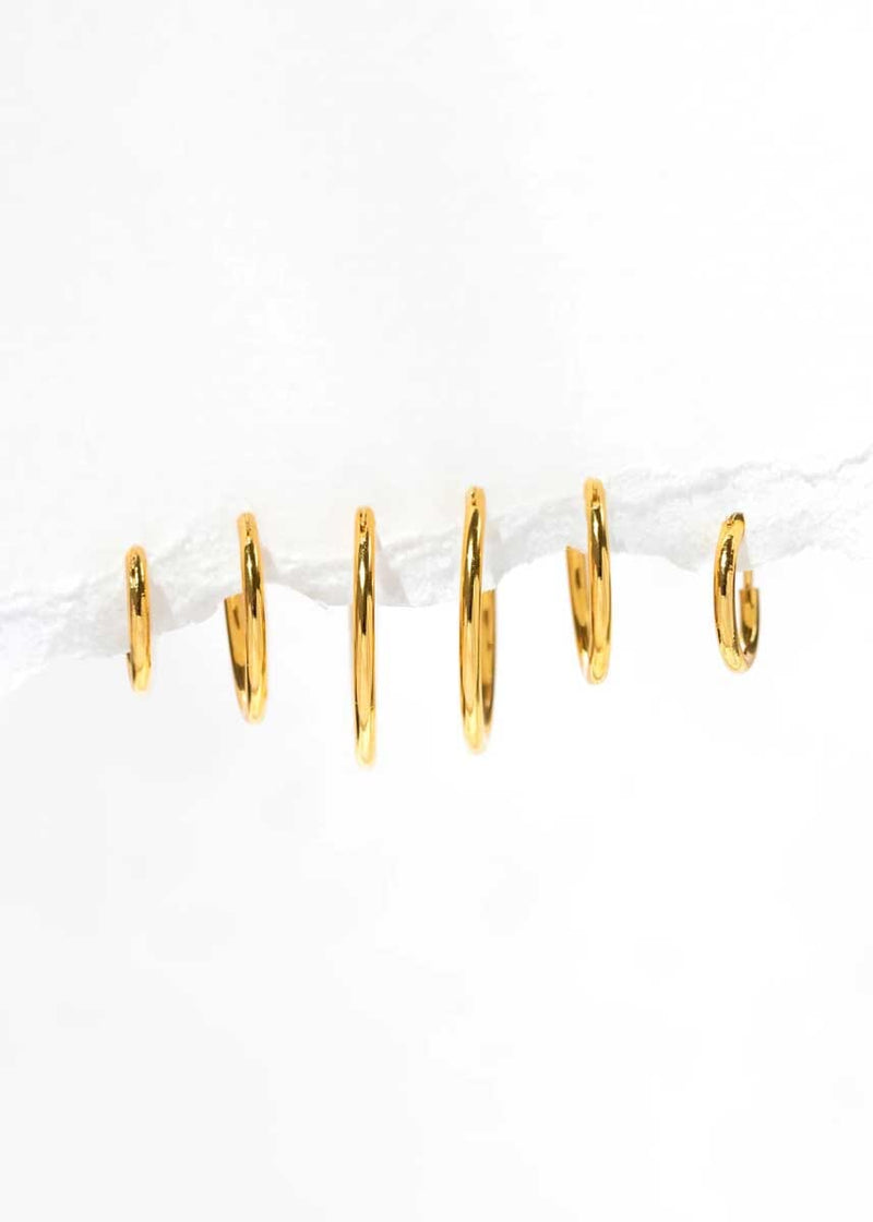 Endless Hoops Set - Gold