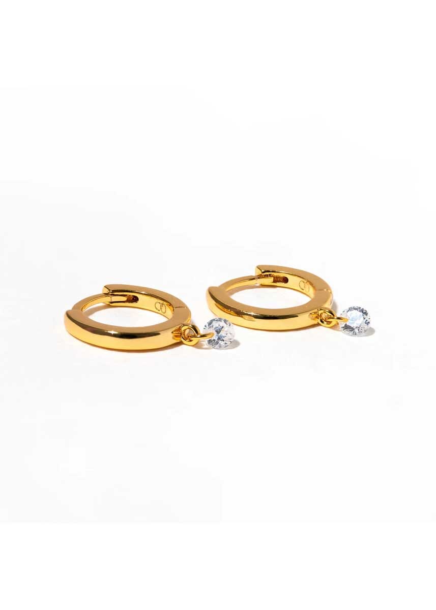 Dew You Hoops - Gold