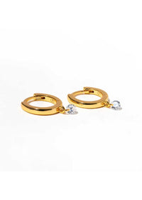 Dew You Hoops - Gold