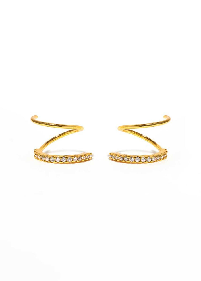 Double Take Twist Hoops