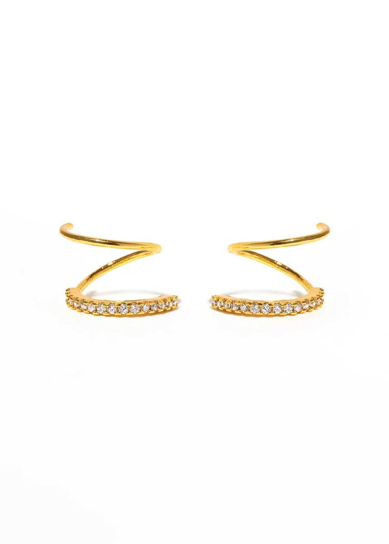 Double Take Twist Hoops