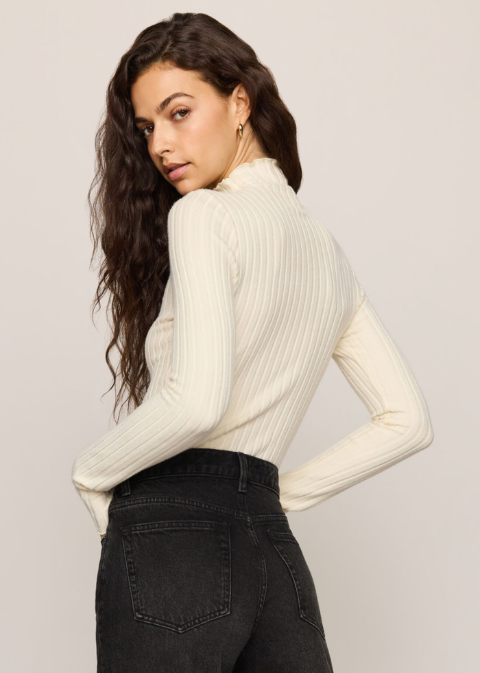 Hattie Long Sleeve Top - Antique White