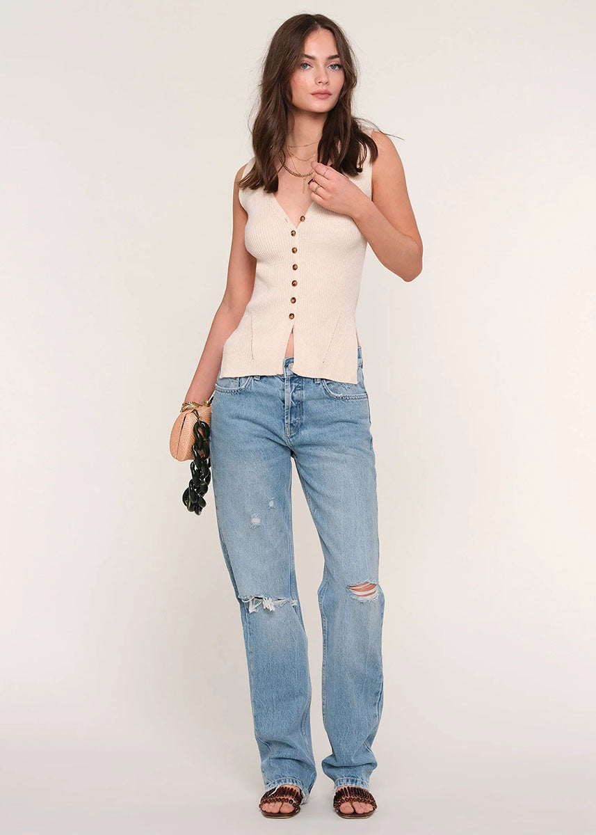 Tucker Vest - Ivory