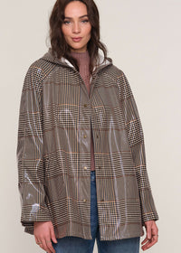 Jesse Raincoat - Houndstooth