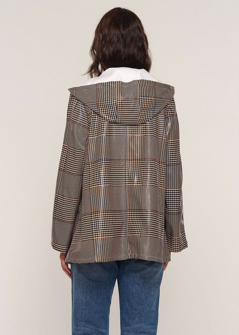 Jesse Raincoat - Houndstooth