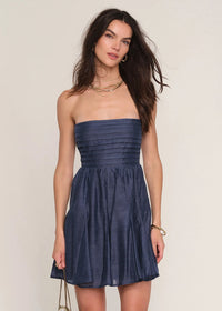 Jodie Mini Dress - Indigo