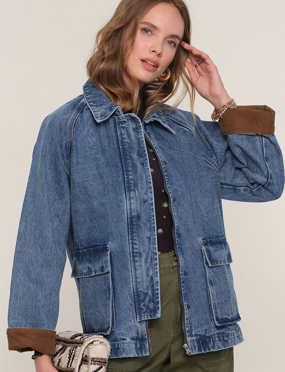 Elina Jacket - Lake