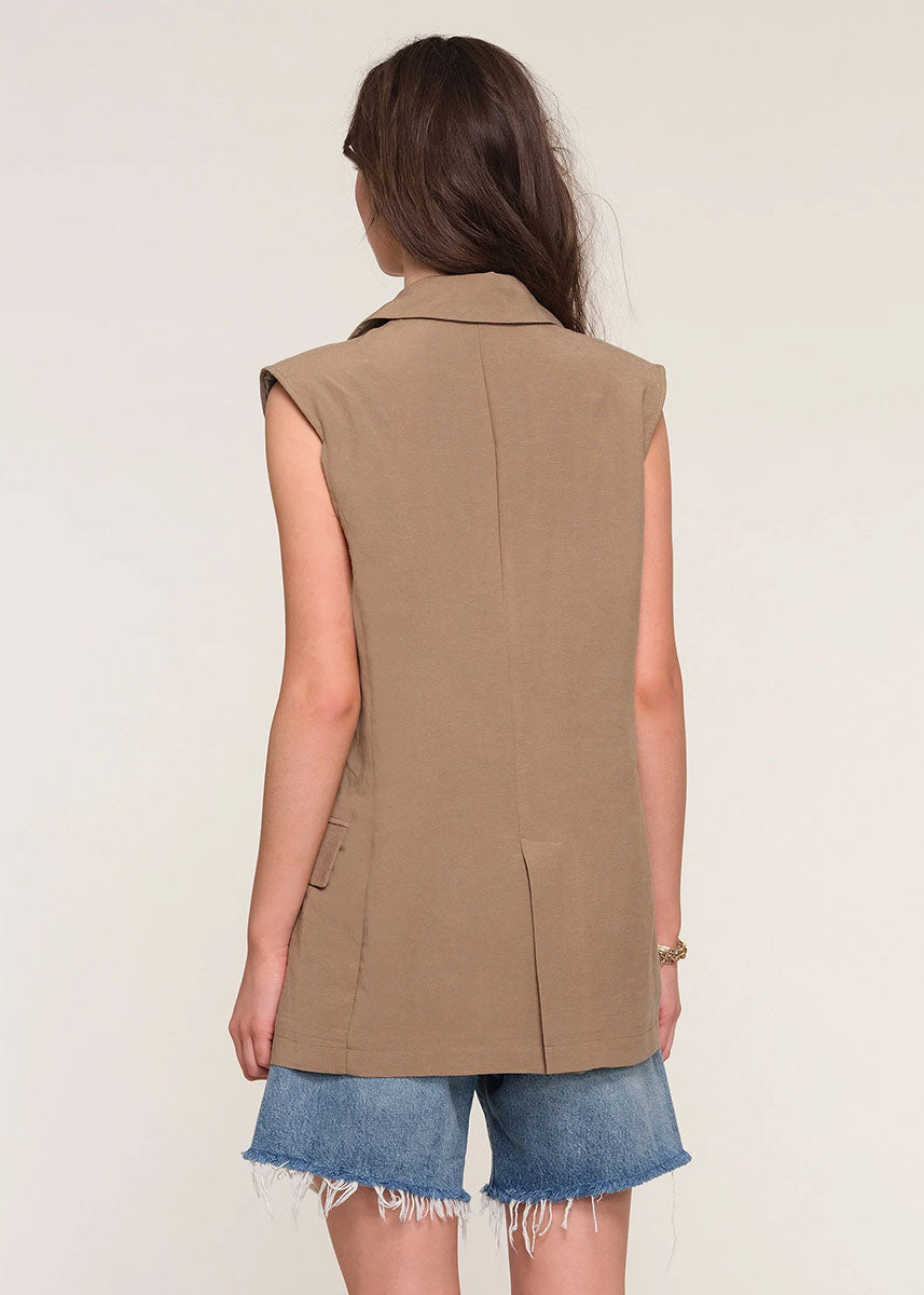 Lizzie Vest - Bark