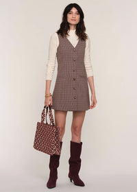 Chela Dress - Bark