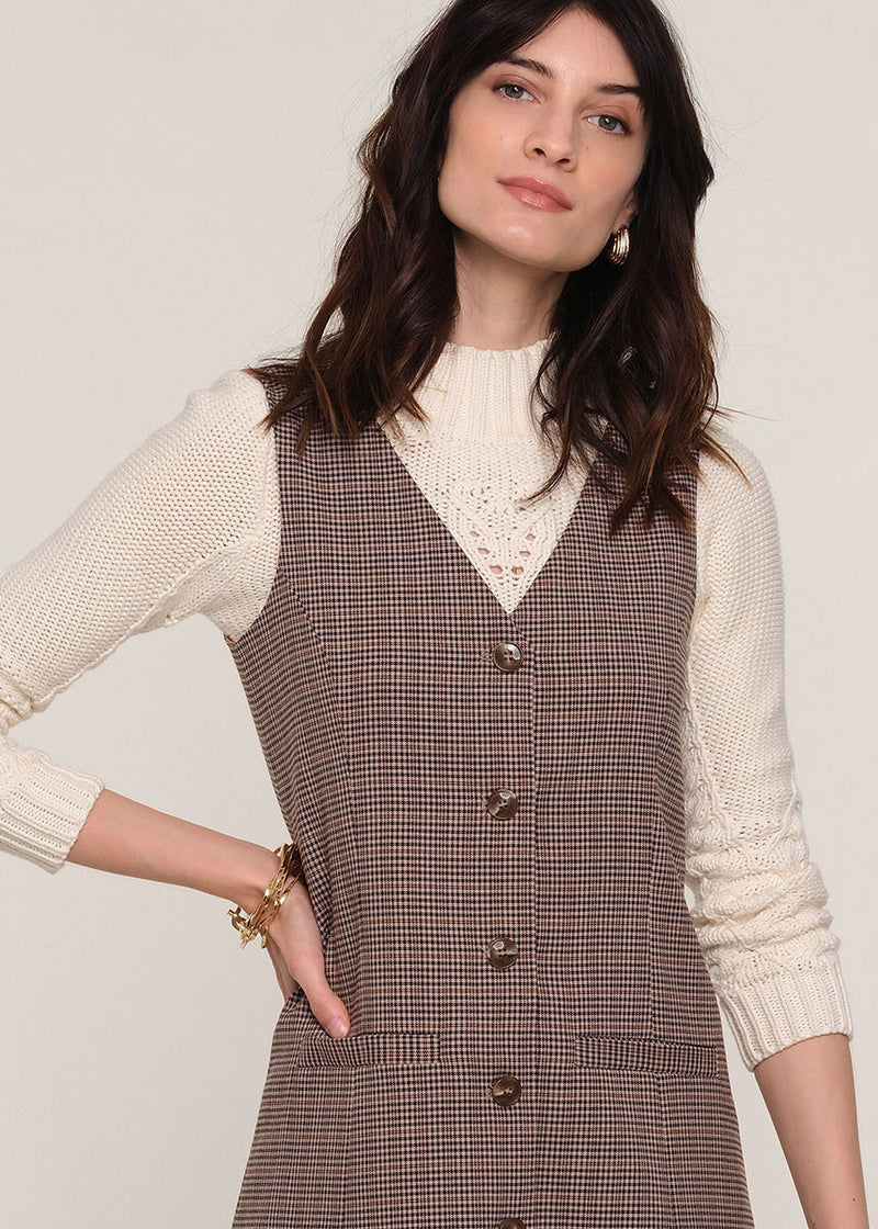Chela Dress - Bark