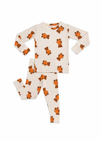 Gingham Little Boo Bear Two Piece Set