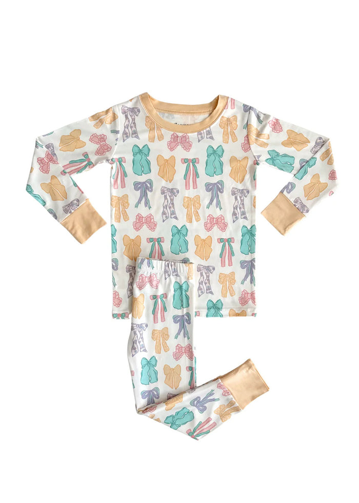 Pastel Bows Two Piece Set