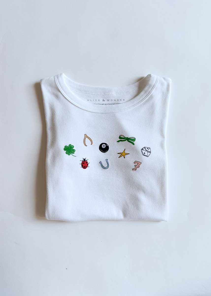 Lucky Icons Baby Tee