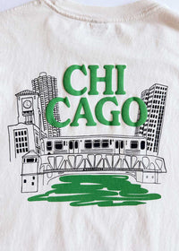 Chicago Green River Garment-Dyed Tee