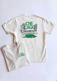 Chicago Green River Garment-Dyed Tee