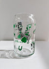 Chicago Lucky Icons Beer Glass - 16 oz