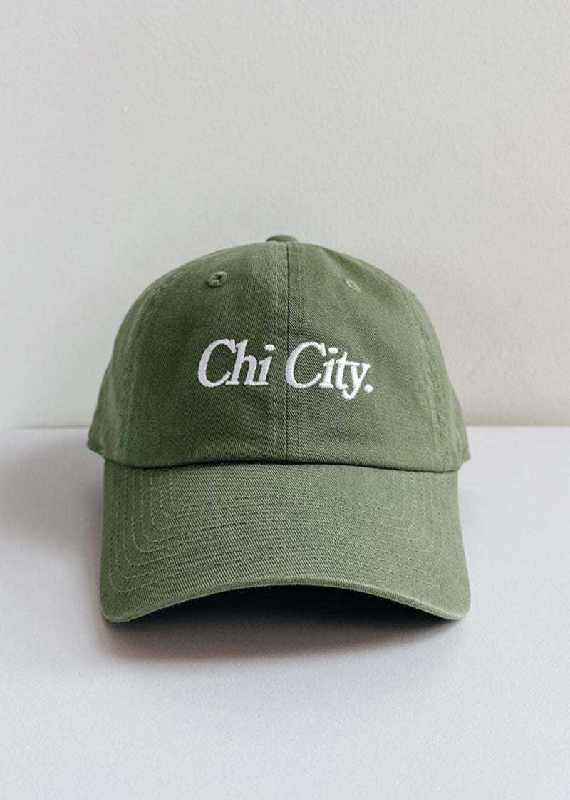 Chi City Dad Hat - Cedar