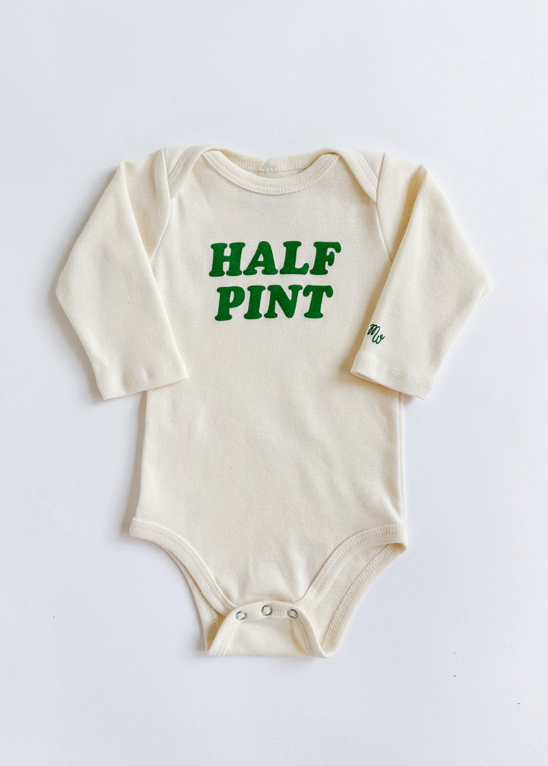 Half Pint Long Sleeve Onesie