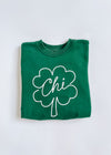 Chi Clover Sweatshirt - Green