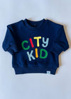 City Kid Sweatshirt - Blue Multi