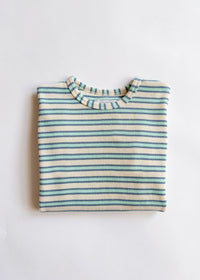 Waffle Striped Oversized Set - Blue Multi