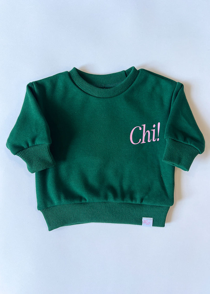 Chicago Forever! Sweatsuit Set - Forest Green