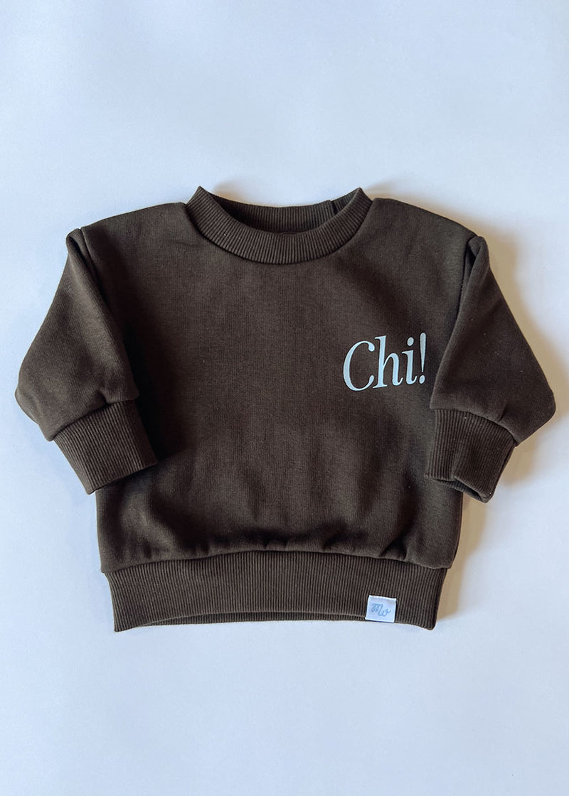 Chicago Forever! Sweatsuit Set - Espresso