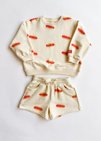Hot Dog Sweat Short