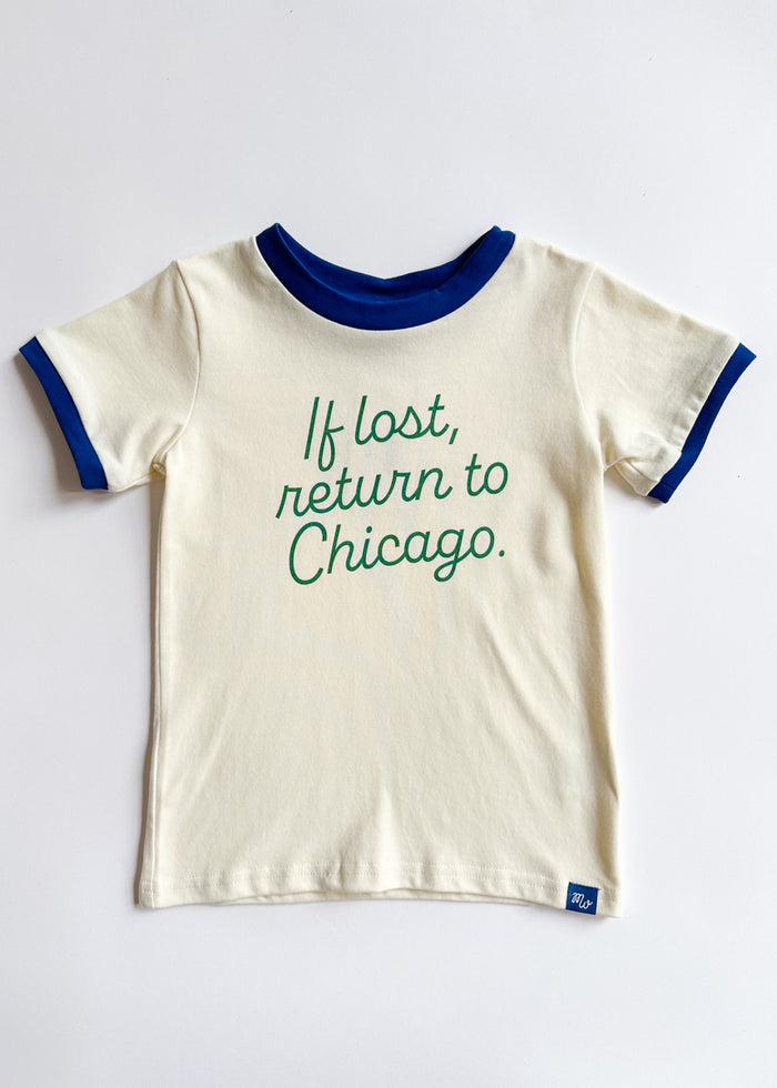 If Lost Ringer Tee