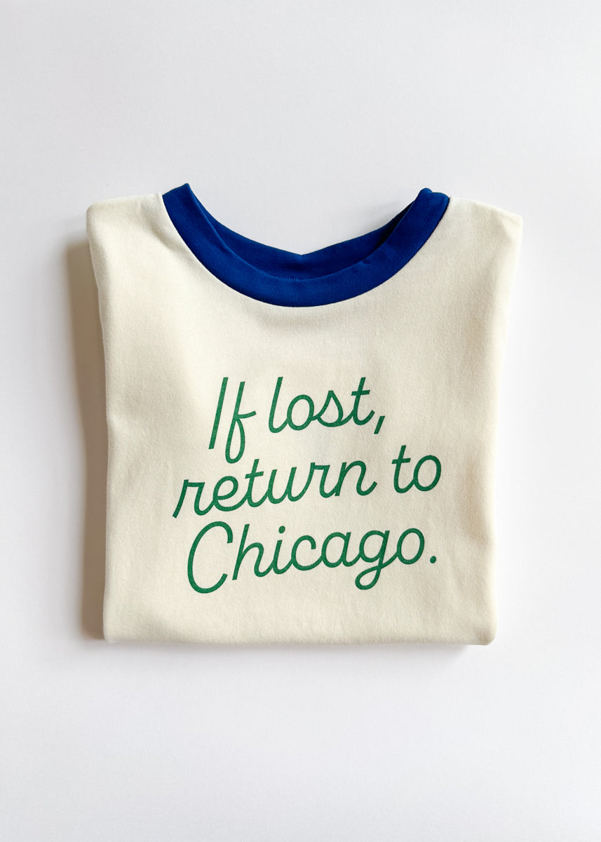 If Lost Ringer Tee