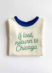 If Lost Ringer Tee