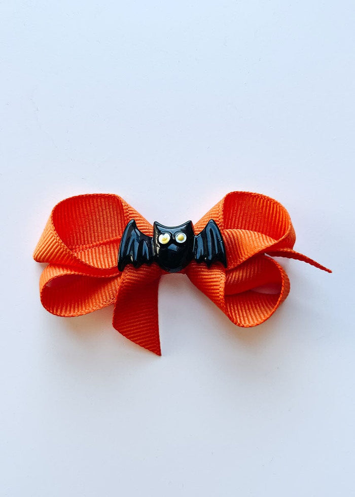 Halloween Charm Bow - Bat