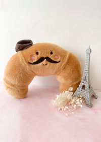 Monsieur Croissant Plushie