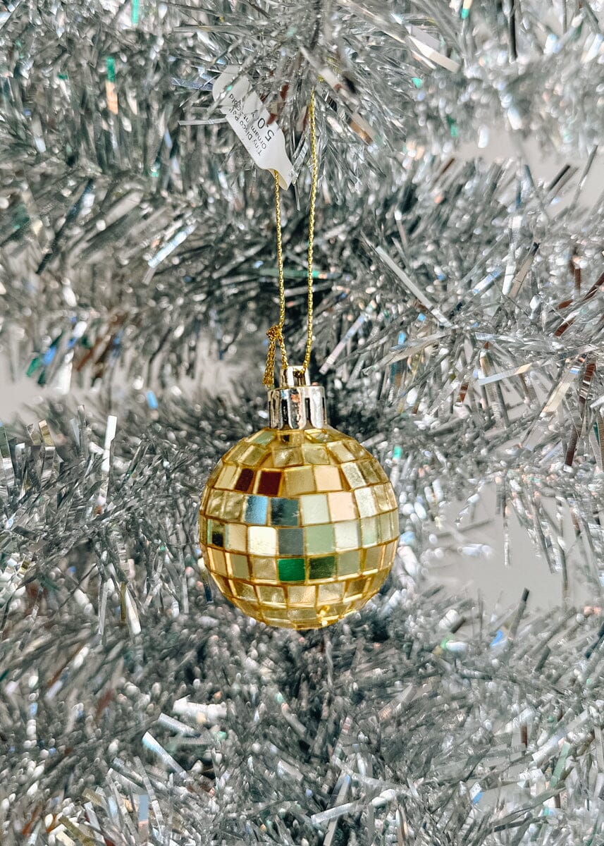 Tiny Disco Ball Ornament