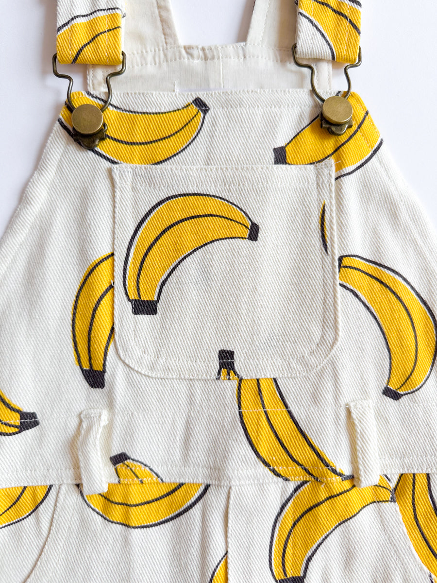 Printed Bananas Shortalls