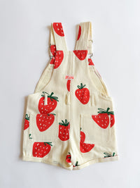 Printed Strawberries Shortalls