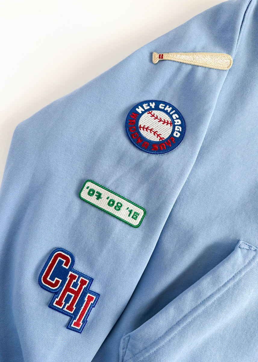 Chicago Game Day Patch Hoodie - Blue