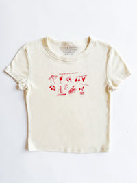 Summertime Chi Sketch Icons Baby Tee