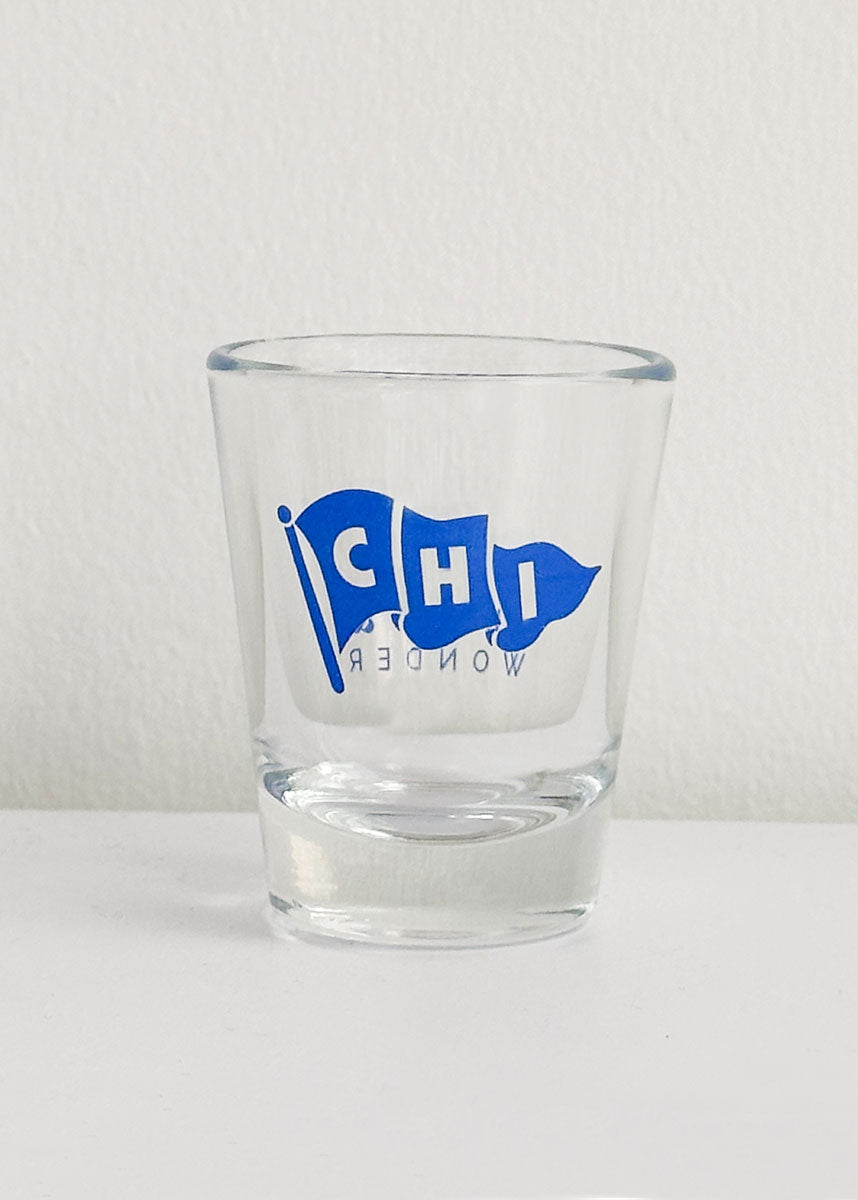Chi Pennant Shot Glass