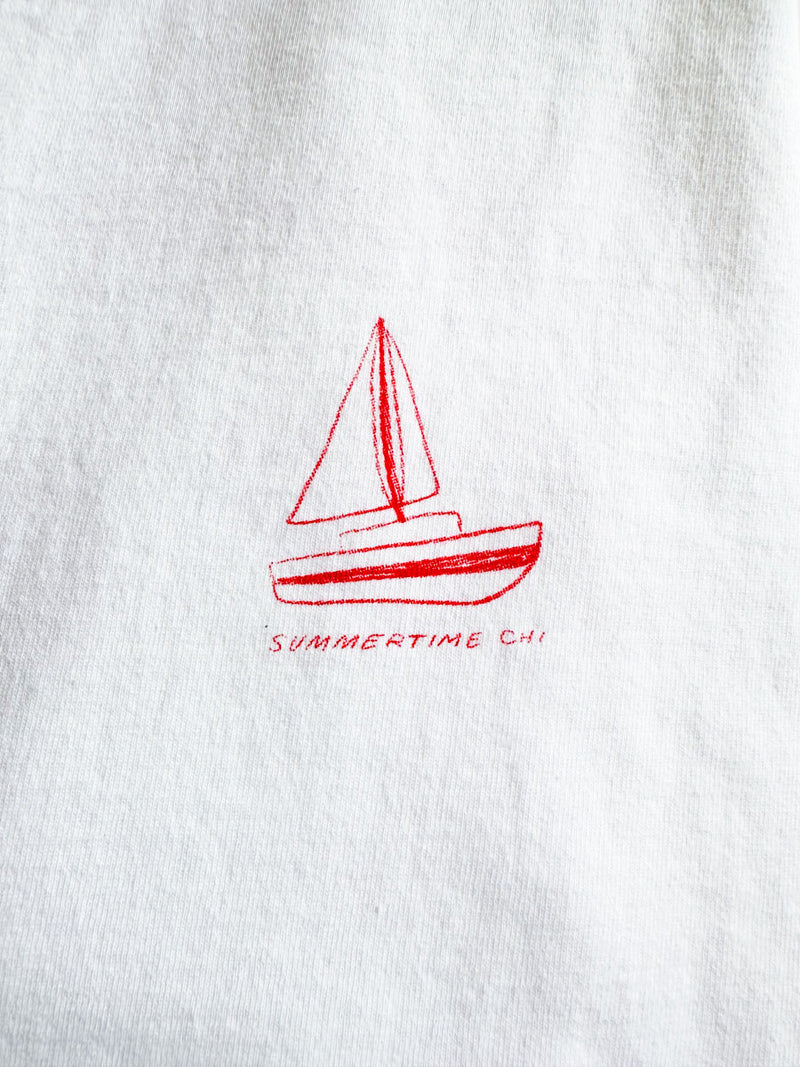 Summertime Chi Sketch Icons Oversized Tee