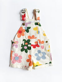 Printed Floral Shortalls