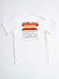 Chicago Hot Dog Stand Oversized Tee