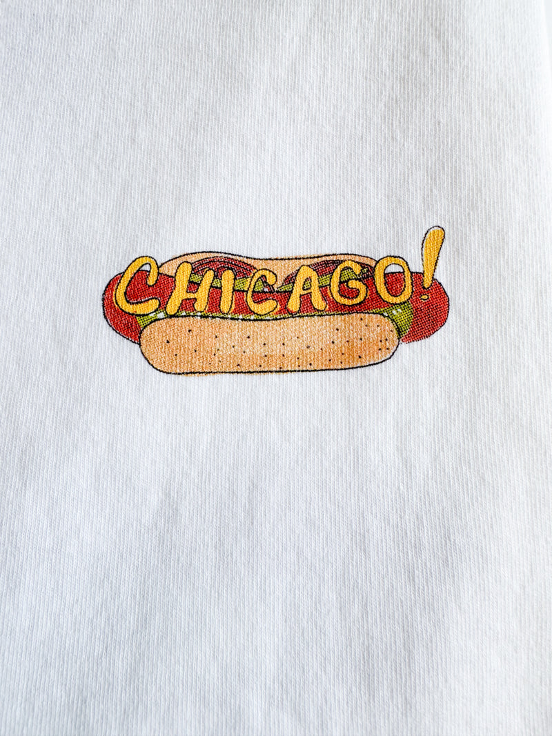 Chicago Hot Dog Stand Oversized Tee