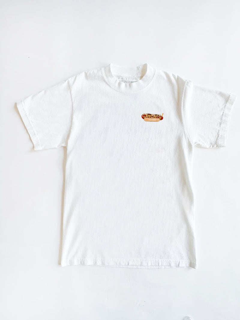 Chicago Hot Dog Stand Oversized Tee