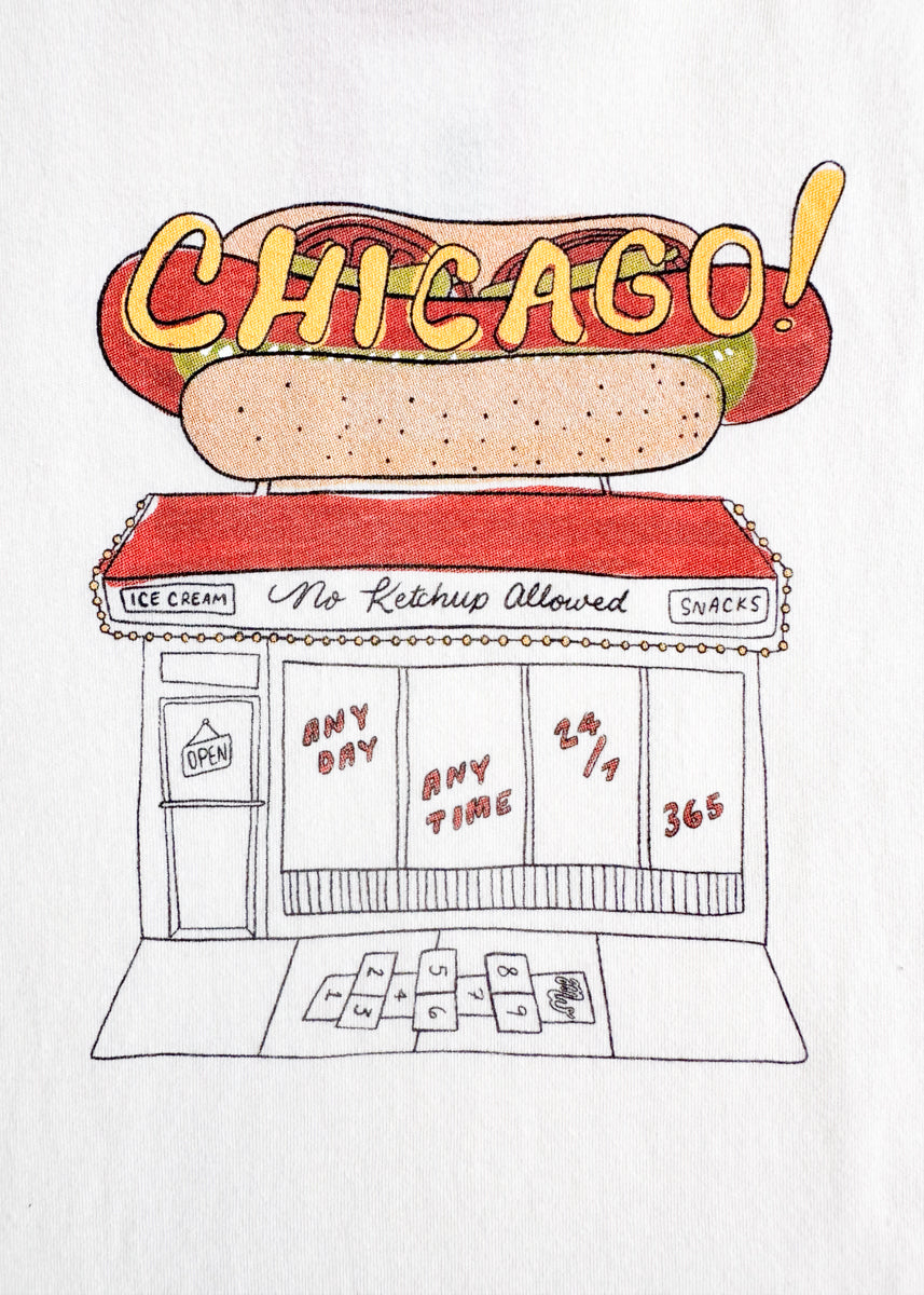 Chicago Hot Dog Stand Toddler Tee