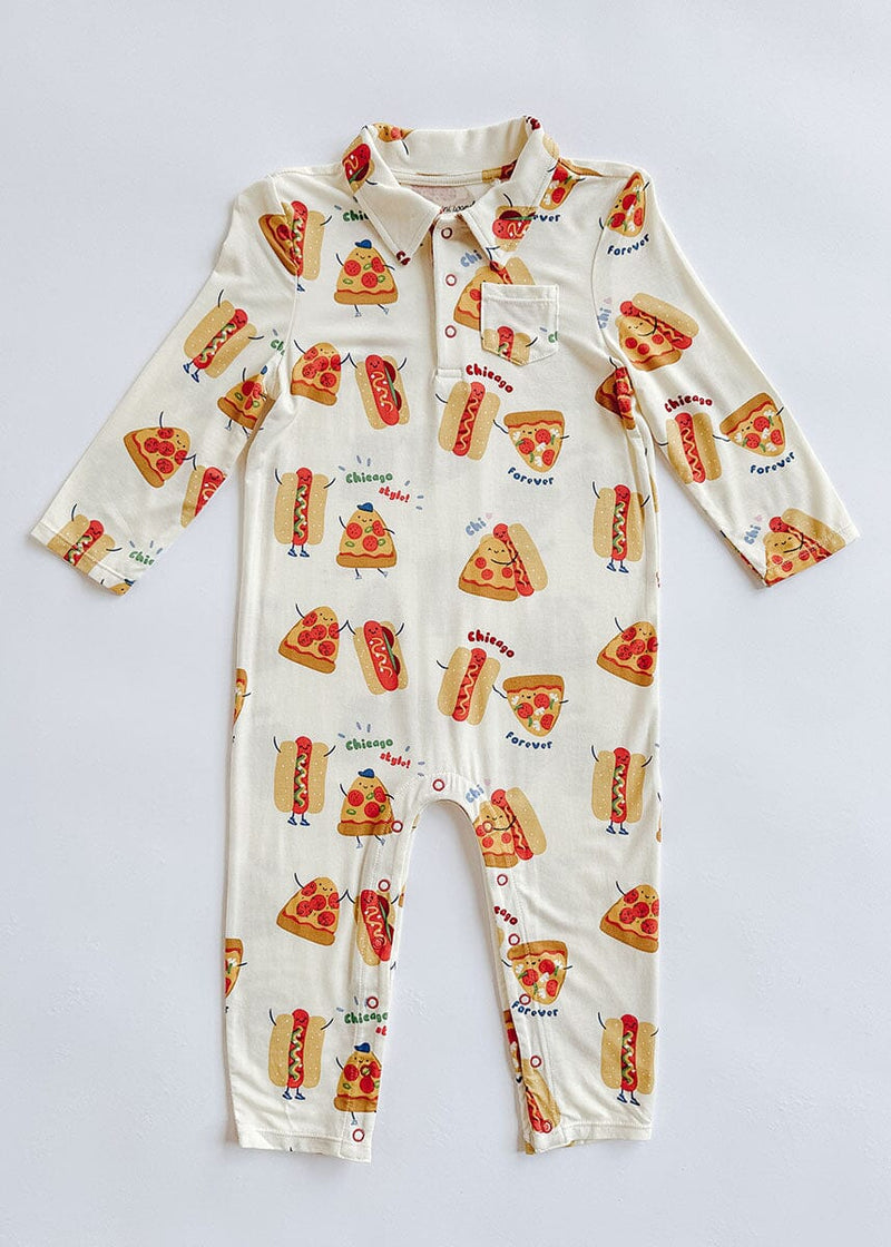 Chicago High Five Polo Romper