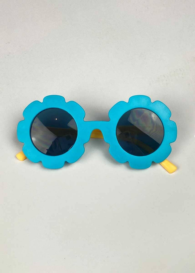 Kids 2-Tone Flower Sunglasses