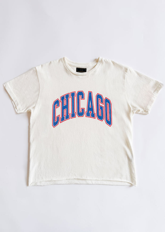 Chicago Varsity Heavyweight Crop Tee